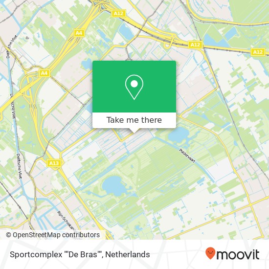 Sportcomplex ""De Bras"" map