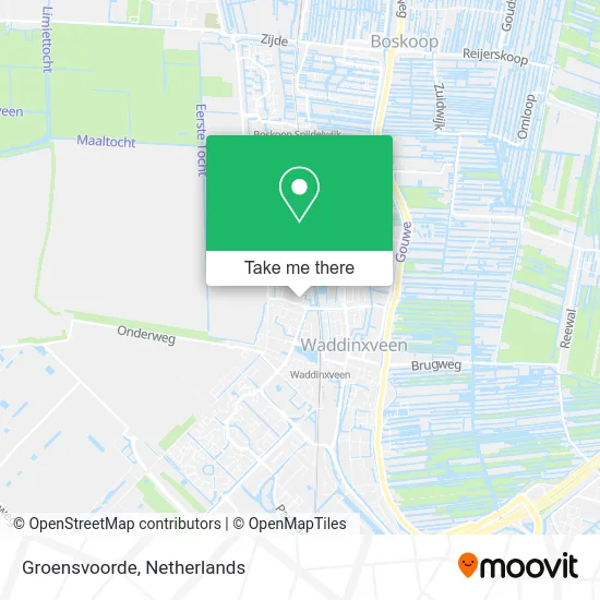 Groensvoorde map