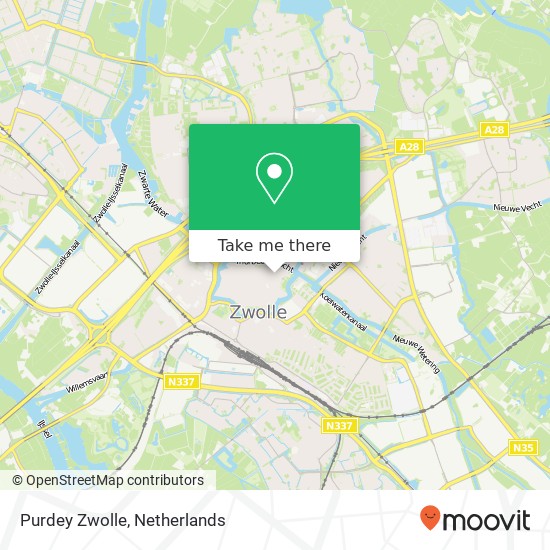 Purdey Zwolle map