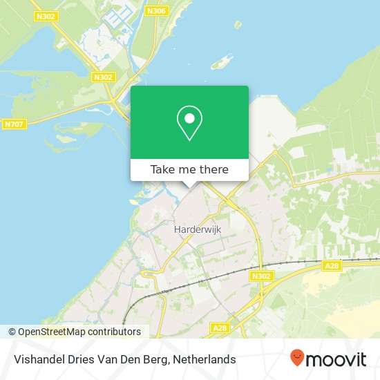 Vishandel Dries Van Den Berg Karte
