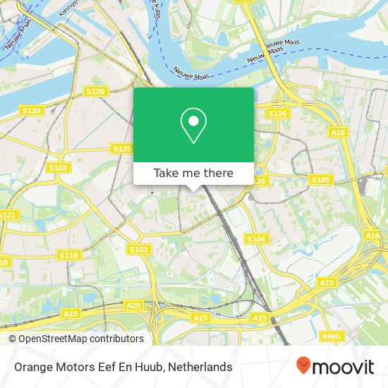 Orange Motors Eef En Huub map