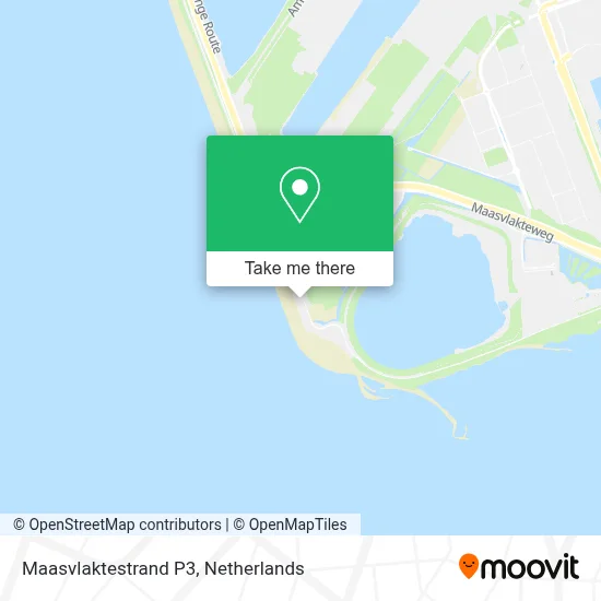 Maasvlaktestrand P3 map