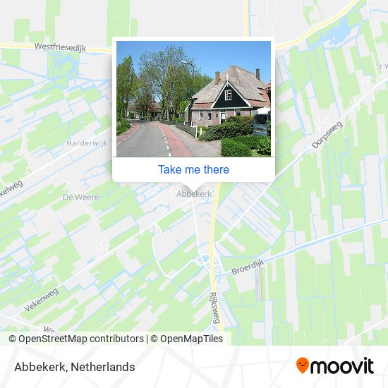 Abbekerk map