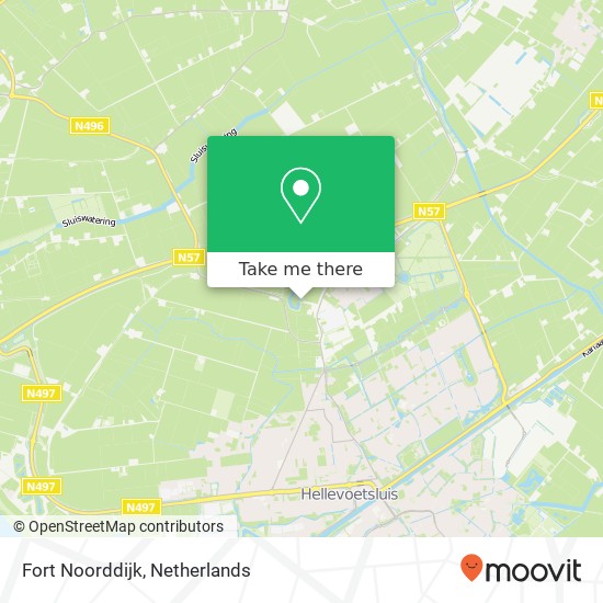 Fort Noorddijk map