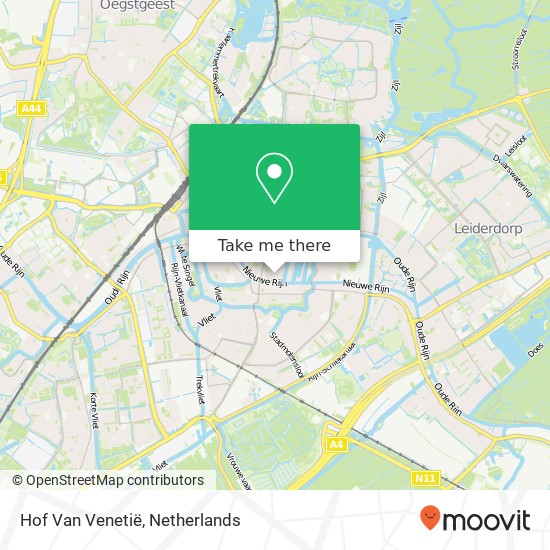 Hof Van Venetië map