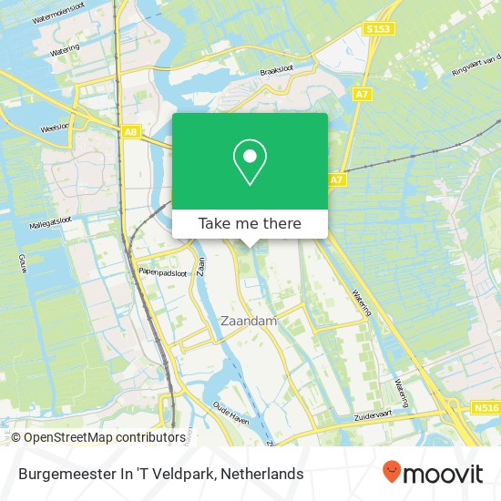 Burgemeester In 'T Veldpark map