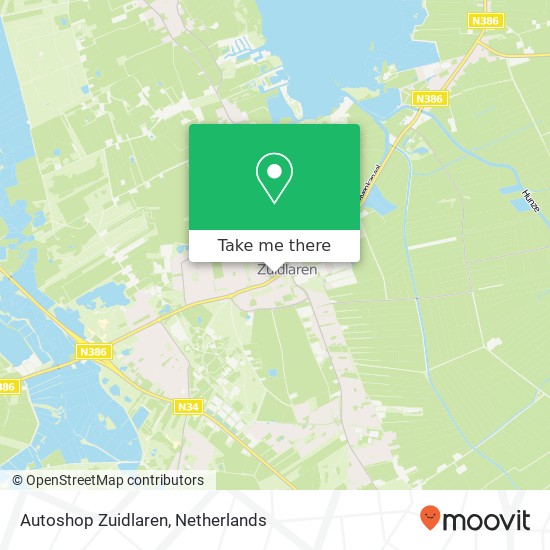 Autoshop Zuidlaren map