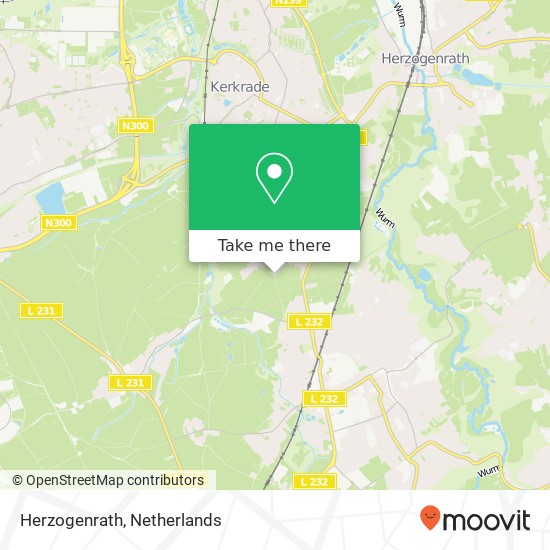 Herzogenrath map