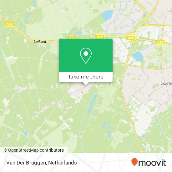 Van Der Bruggen map