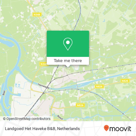 Landgoed Het Haveke B&B Karte