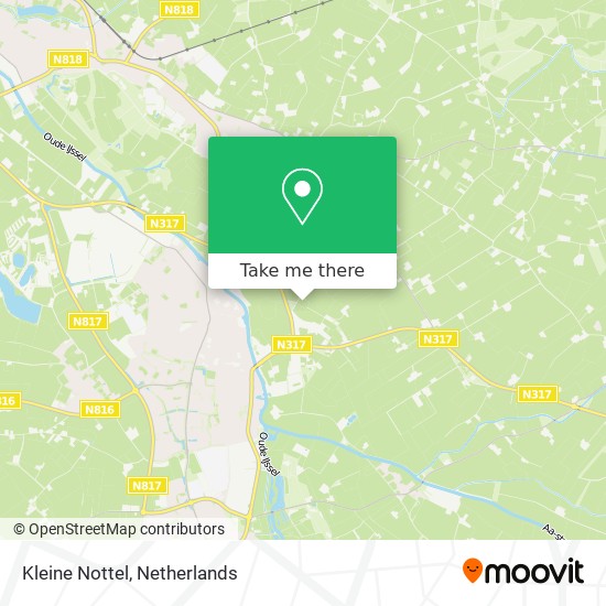 Kleine Nottel map