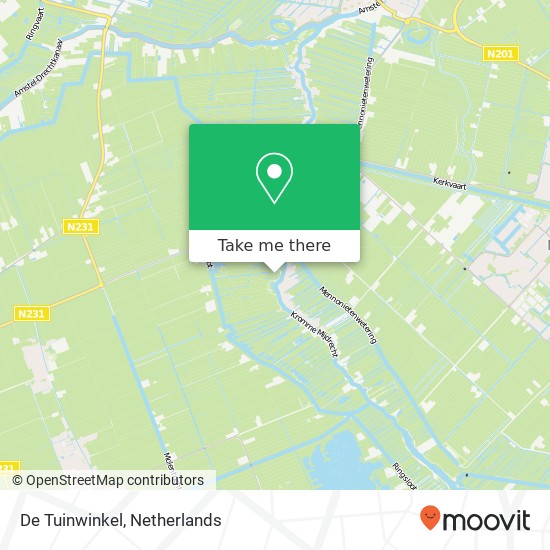 De Tuinwinkel map