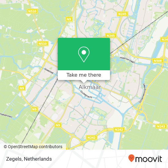 Zegels map