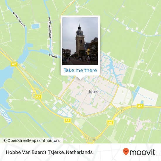 Hobbe Van Baerdt Tsjerke map