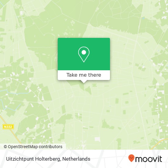 Uitzichtpunt Holterberg map