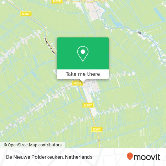 De Nieuwe Polderkeuken map