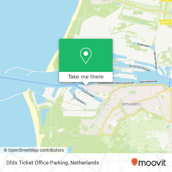 Dfds Ticket Office Parking map