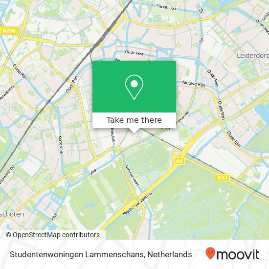 Studentenwoningen Lammenschans map