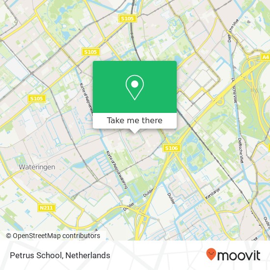 Petrus School map