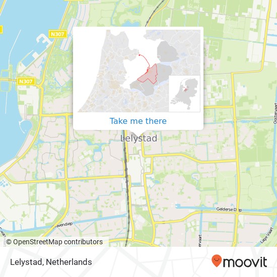 Lelystad map