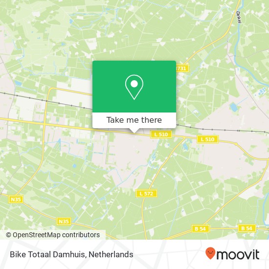 Bike Totaal Damhuis map