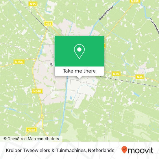 Kruiper Tweewielers & Tuinmachines Karte