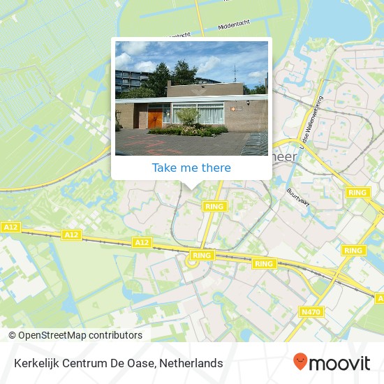 Kerkelijk Centrum De Oase Karte