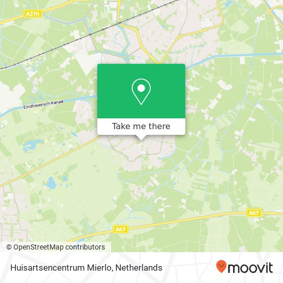 Huisartsencentrum Mierlo map