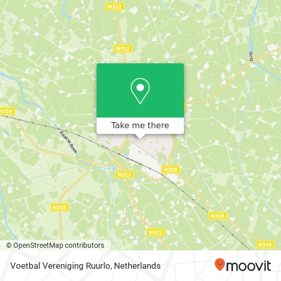 Voetbal Vereniging Ruurlo map