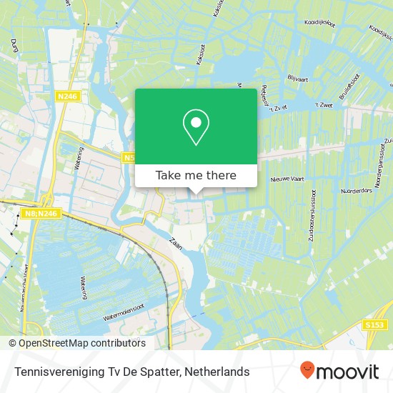 Tennisvereniging Tv De Spatter map