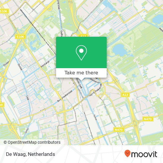 De Waag map