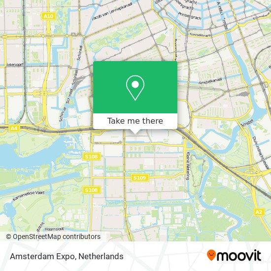 Amsterdam Expo map