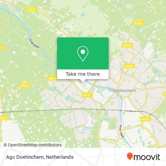 Agc Doetinchem map