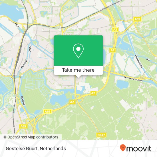 Gestelse Buurt map