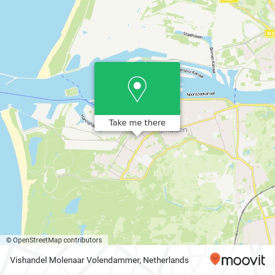 Vishandel Molenaar Volendammer Karte