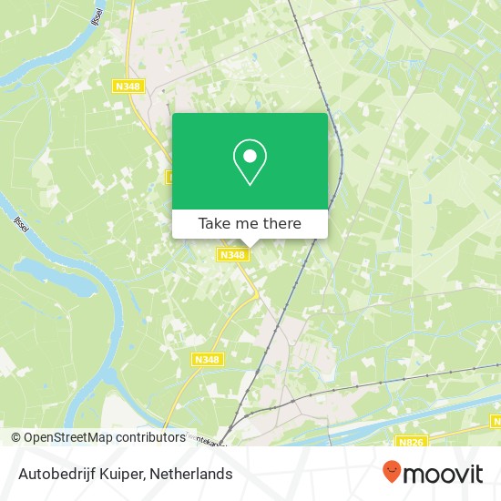 Autobedrijf Kuiper map