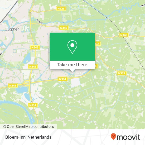 Bloem-Inn map