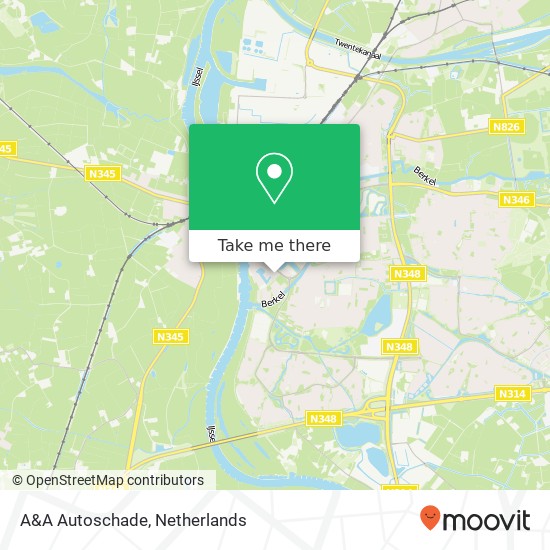 A&A Autoschade map