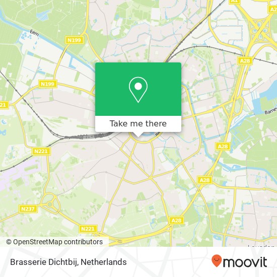 Brasserie Dichtbij map