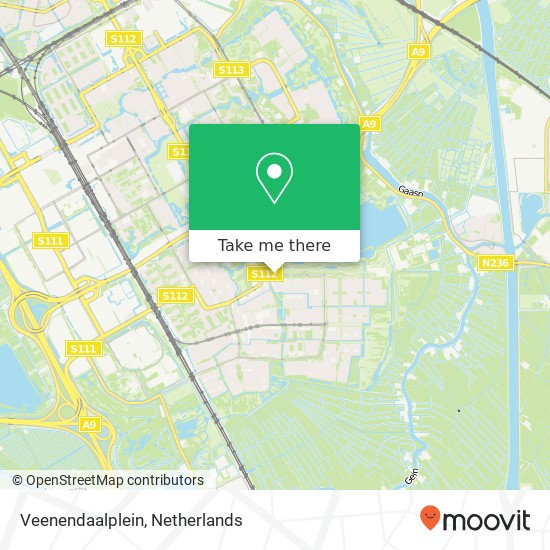 Veenendaalplein map