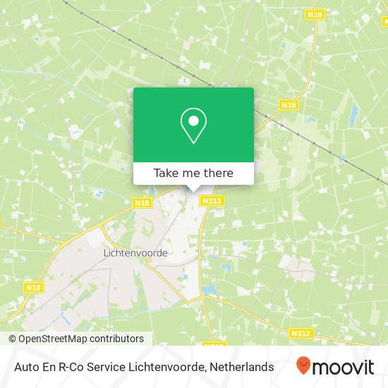 Auto En R-Co Service Lichtenvoorde Karte