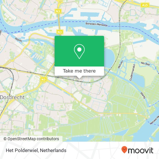 Het Polderwiel map