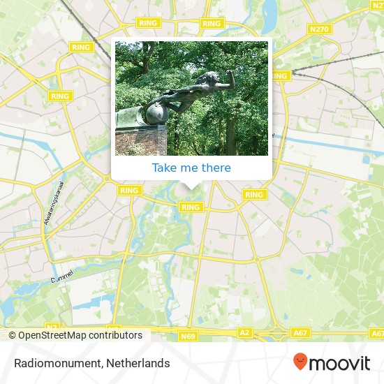 Radiomonument map