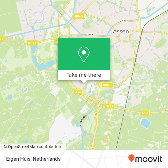 Eigen Huis map