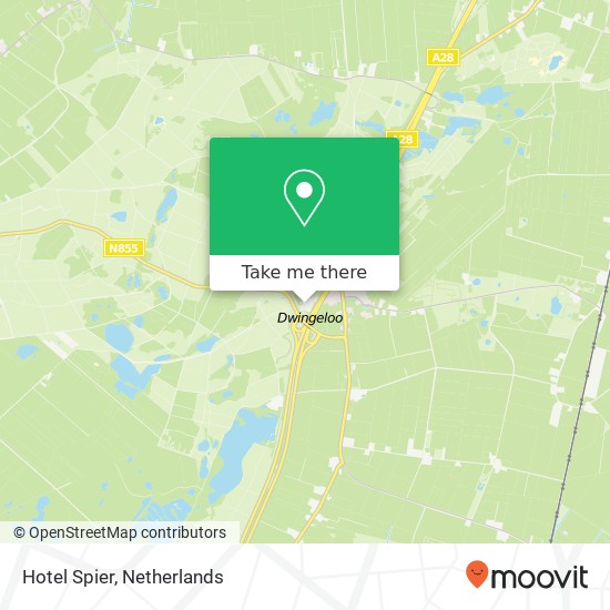 Hotel Spier map