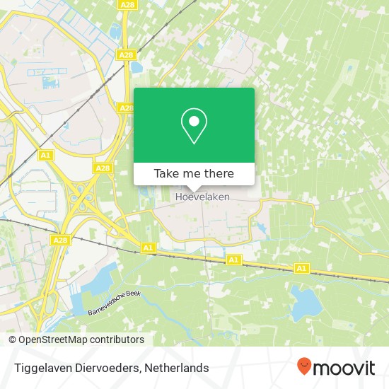 Tiggelaven Diervoeders map