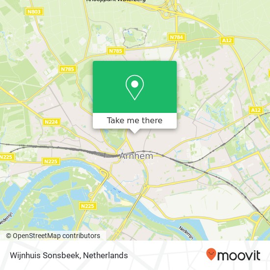 Wijnhuis Sonsbeek map