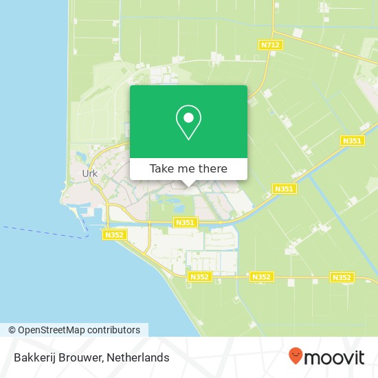 Bakkerij Brouwer map