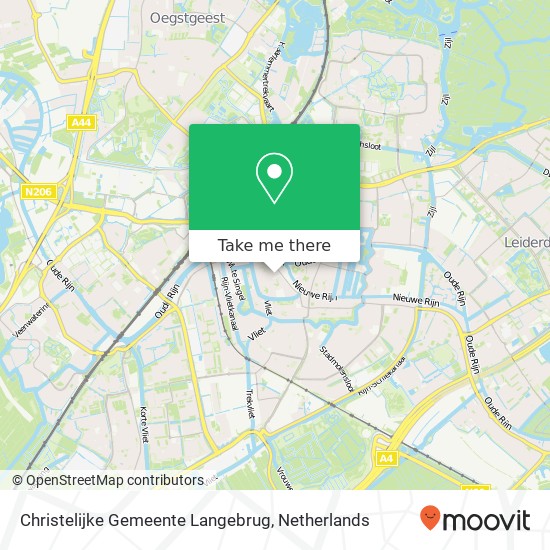Christelijke Gemeente Langebrug map