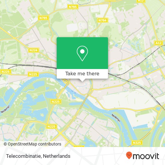 Telecombinatie map